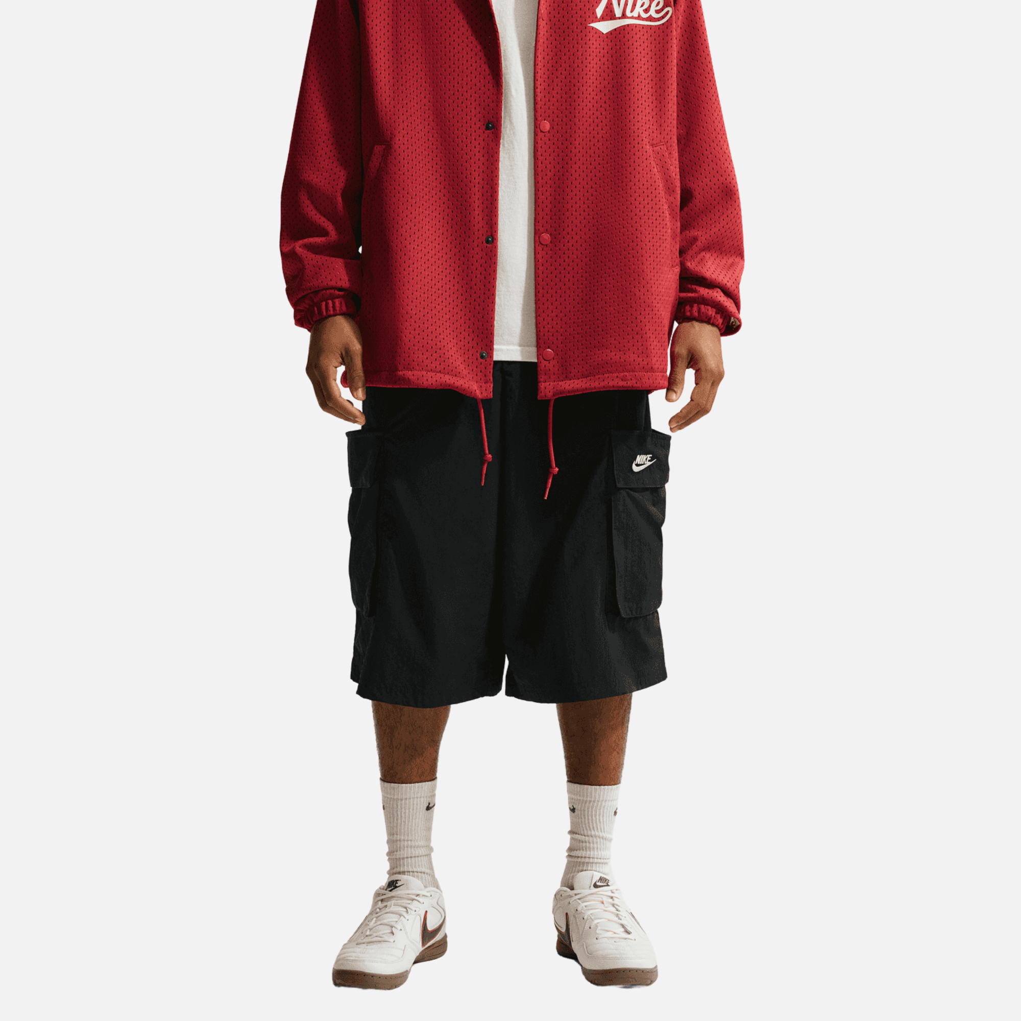 Nike Sportswear Club Oversized Black Cargo Shorts