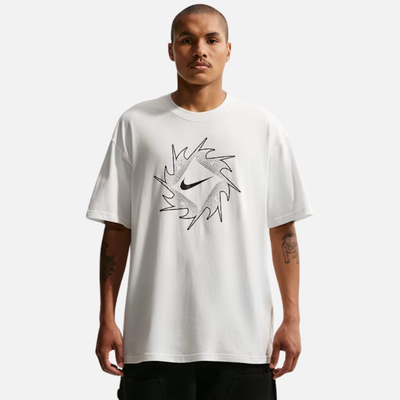Nike Swoosh Graphic White T-Shirt
