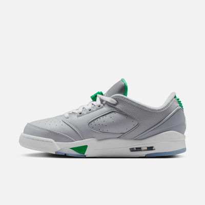 Air Jordan Sixty Plus Low Wolf Grey Lucky Green