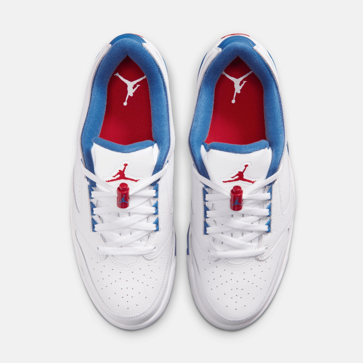 Air Jordan Sixty Plus Low White True Blue
