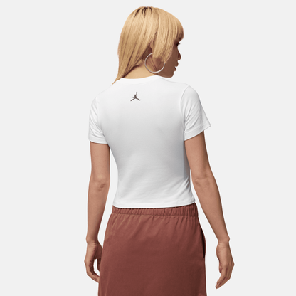 Air Jordan Women's Cherry Basketball White T-Shirt
