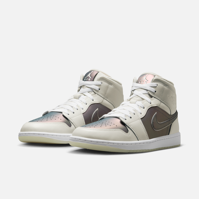 Air Jordan 1 Mid Phantom Iridescent