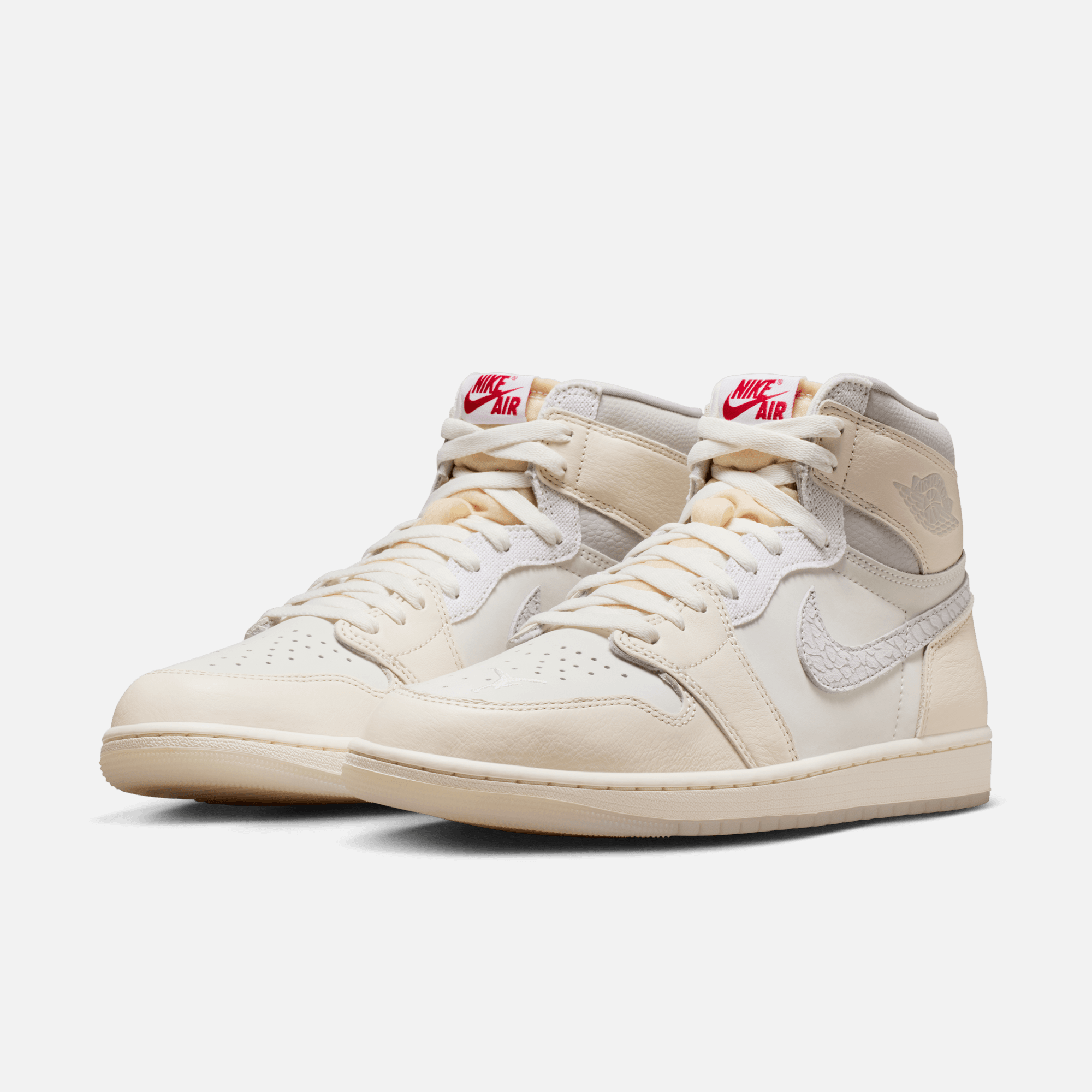 Air Jordan 1 Retro High OG Sail University Red