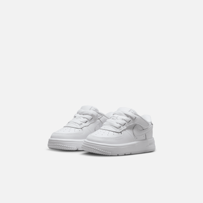 Nike Kids' Force 1 Low Easyon White (TD)