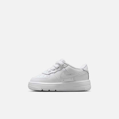 Nike Kids' Force 1 Low Easyon White (TD)