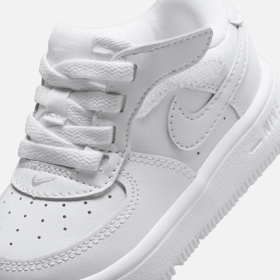 Nike Kids' Force 1 Low Easyon White (TD)