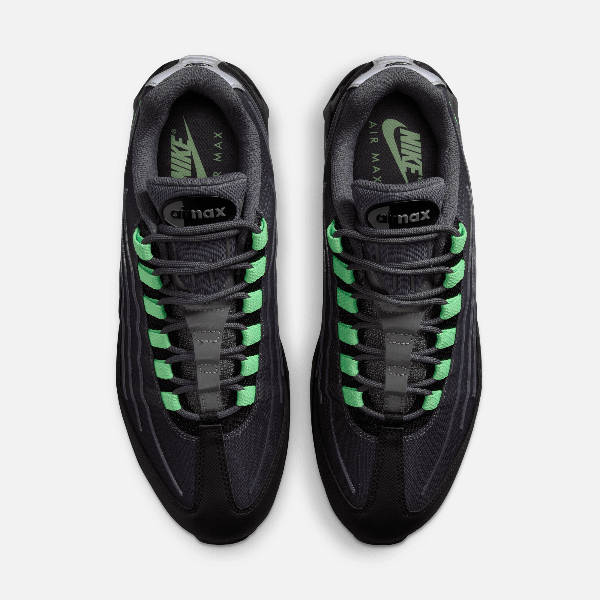 Nike Air Max 95 Big Bubble Black Illusion Green
