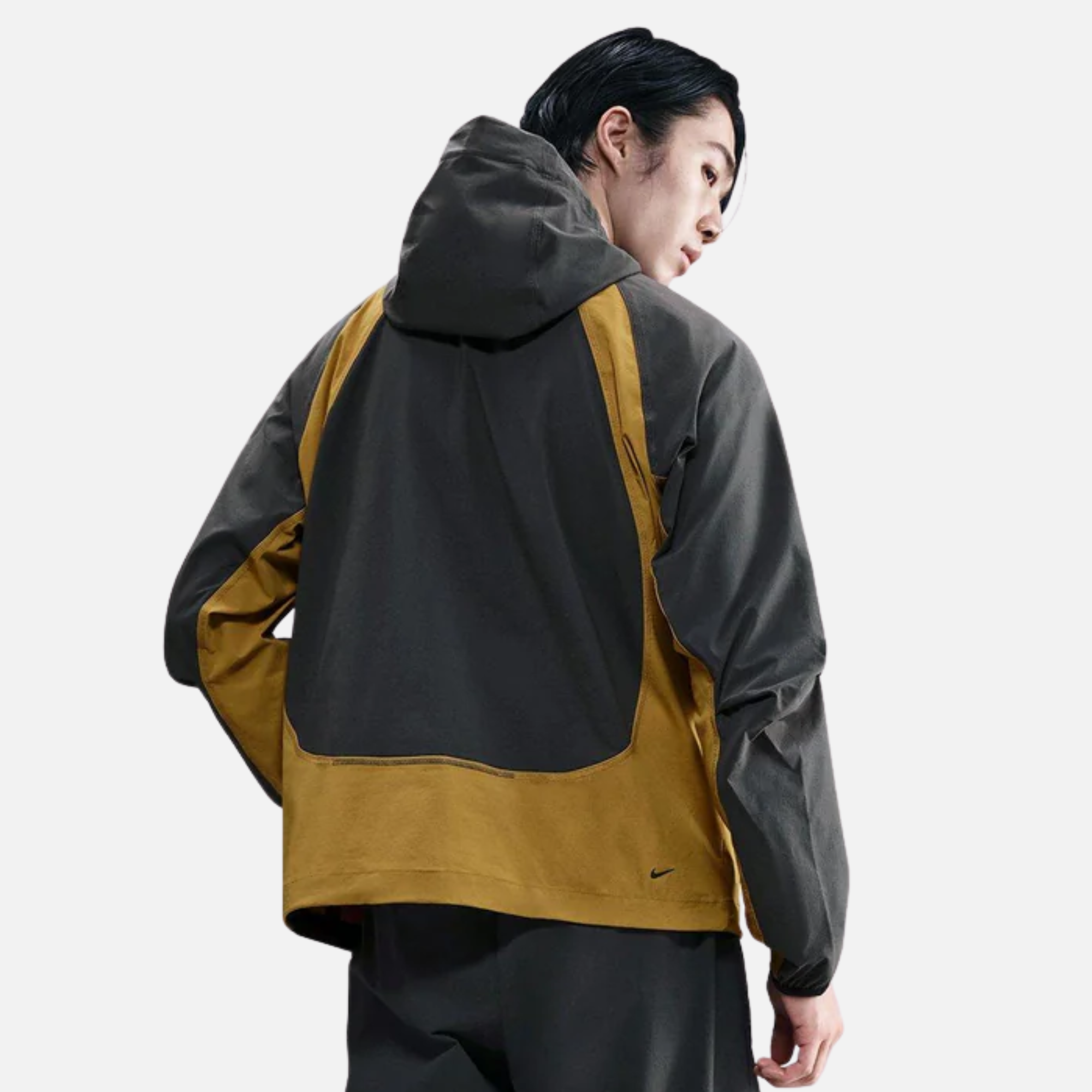 Nike Dri-Fit Windrunner Loose Color-Block Grey Jacket