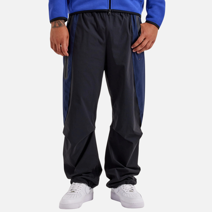 パンツ Color Block Sporty Pants Nike Dri-Fit Color-Block Oversized Black Pants – Puffer Reds