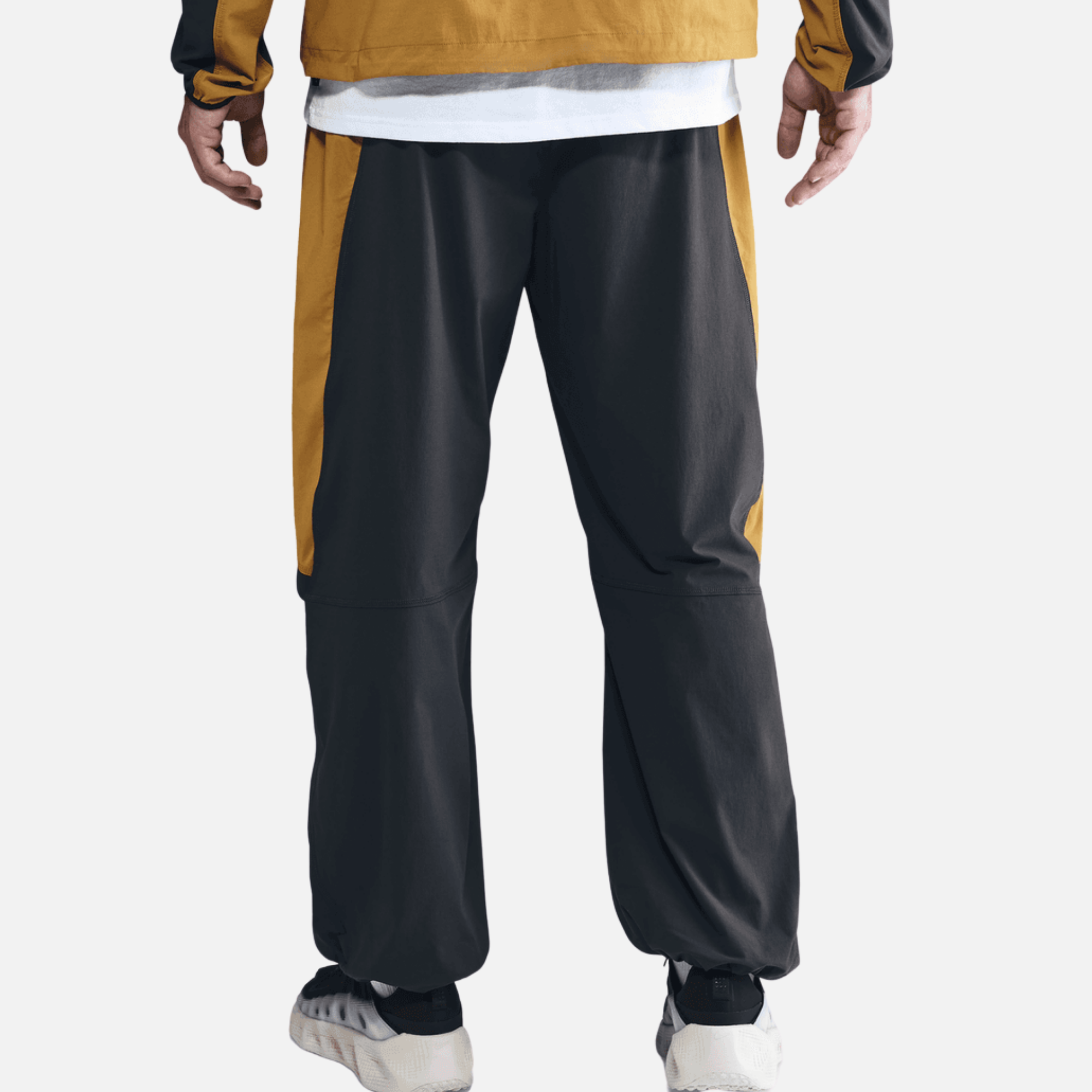 Nike Dri-Fit Color-Block Oversized Grey Pants