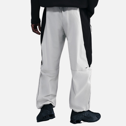 Nike Tech Dri-Fit  Color-Block Oversized Light Bone Pants