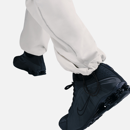 Nike Tech Dri-Fit  Color-Block Oversized Light Bone Pants