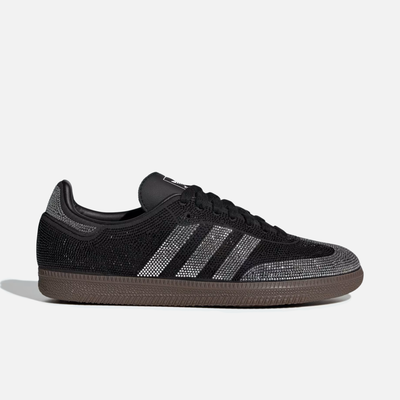 Adidas Women's Samba OG Rhinestone Black Silver