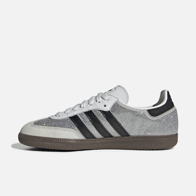 Adidas Women's Samba OG Rhinestone White Silver