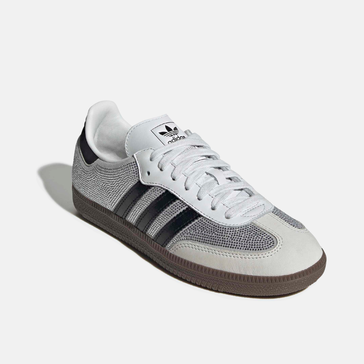 Adidas Women's Samba OG Rhinestone White Silver