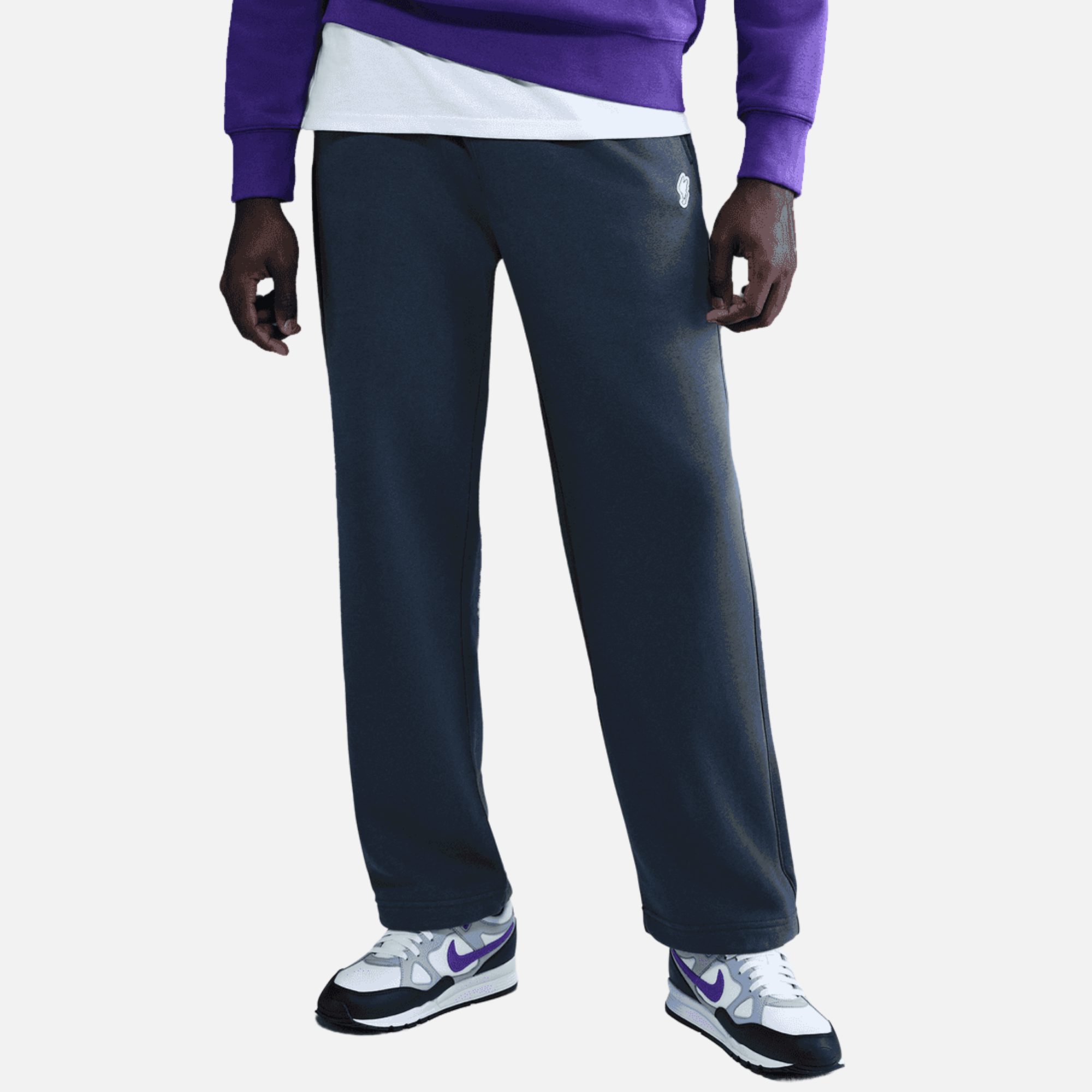 Nike Club Fleece Navy Bungee Pants