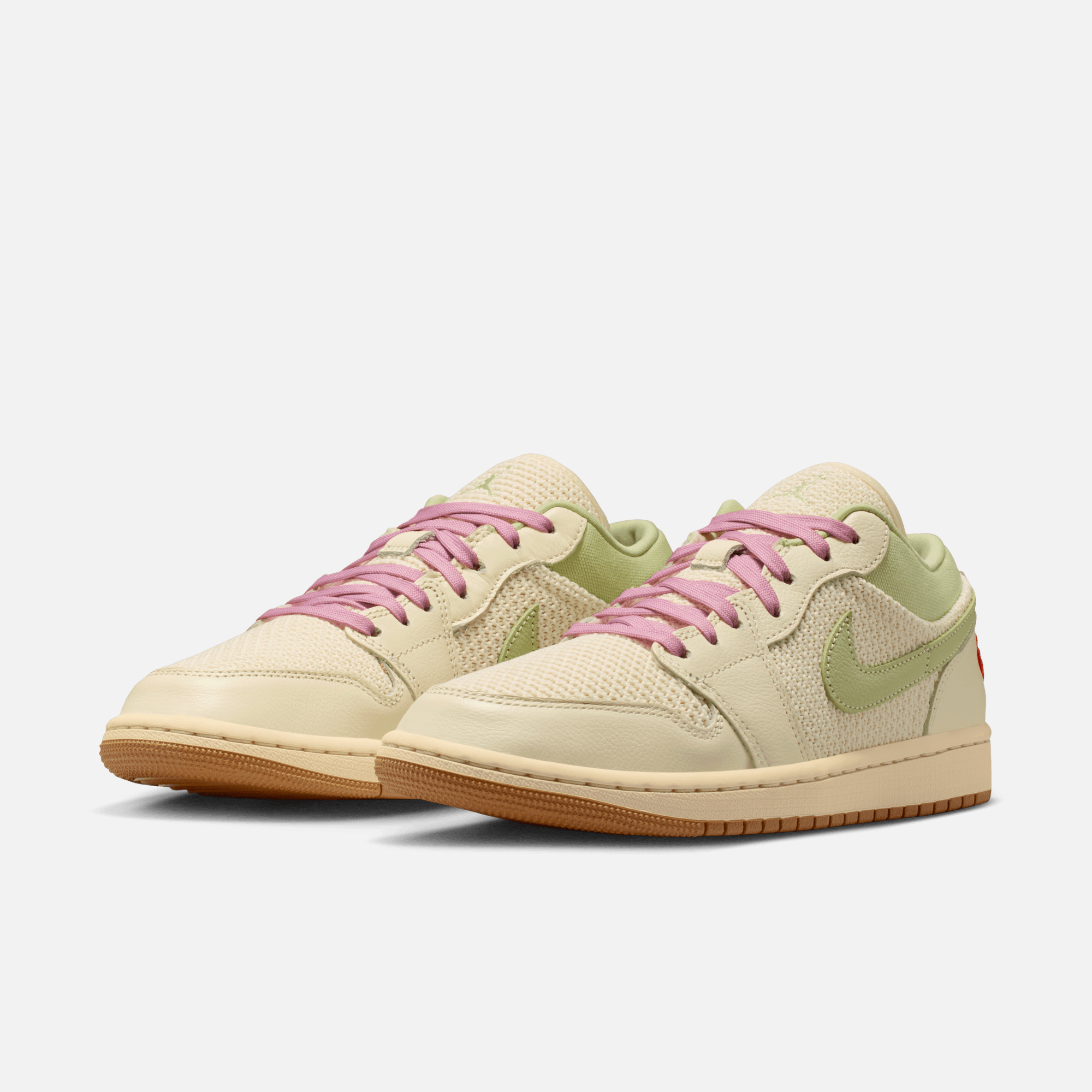 Air Jordan Women's 1 Low SE Olive Aura