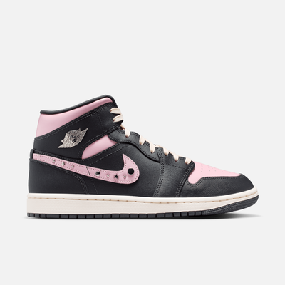 Air Jordan Women's 1 Mid SE Iced Carmine