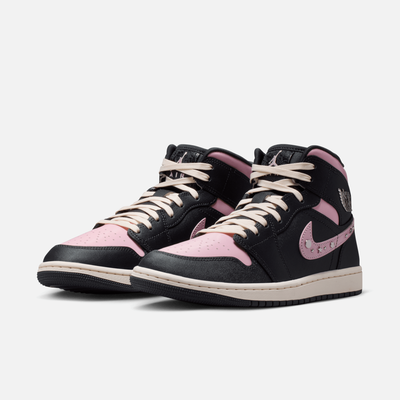 Air Jordan Women's 1 Mid SE Iced Carmine