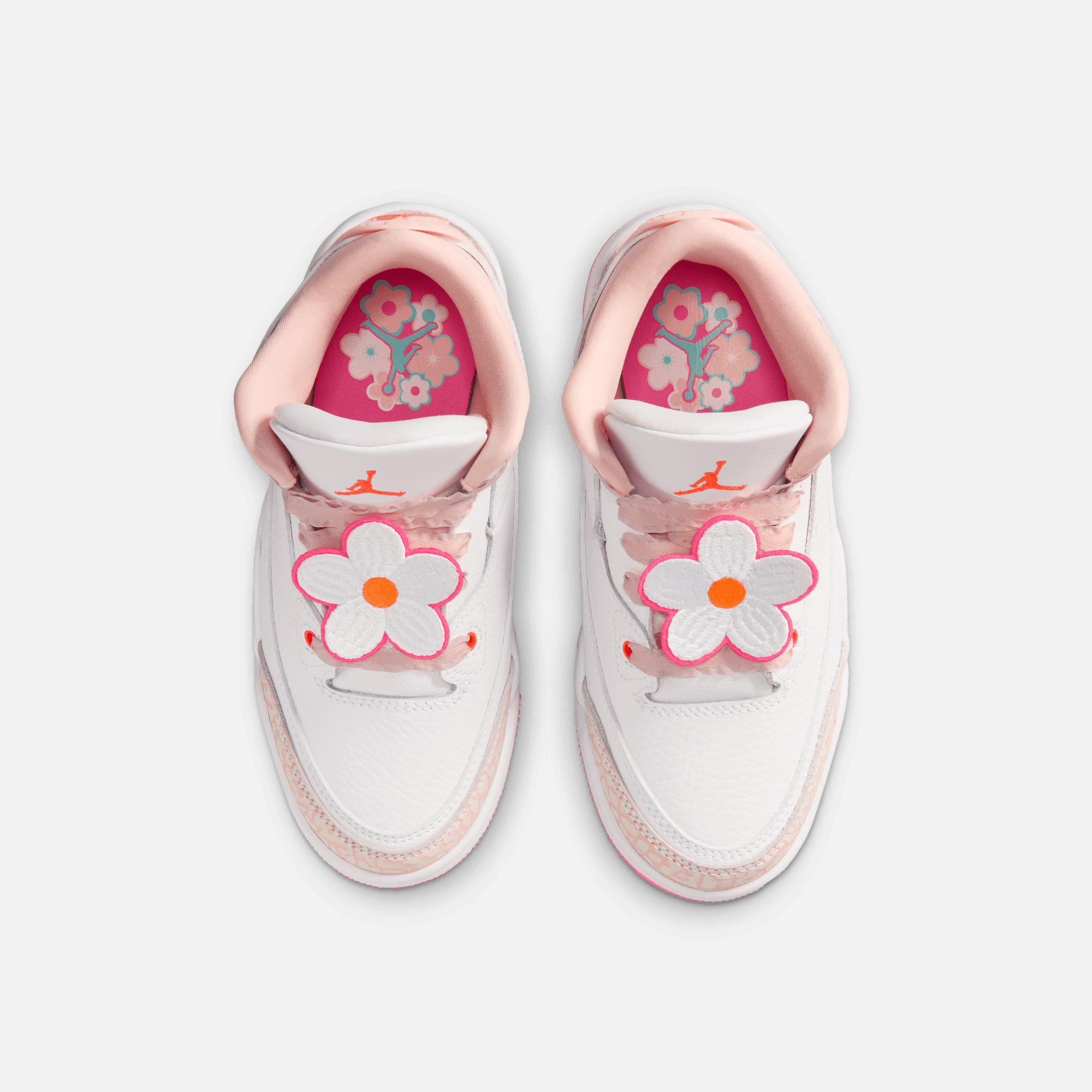 Air Jordan Kids' 3 Retro Spring Flowers (PS)
