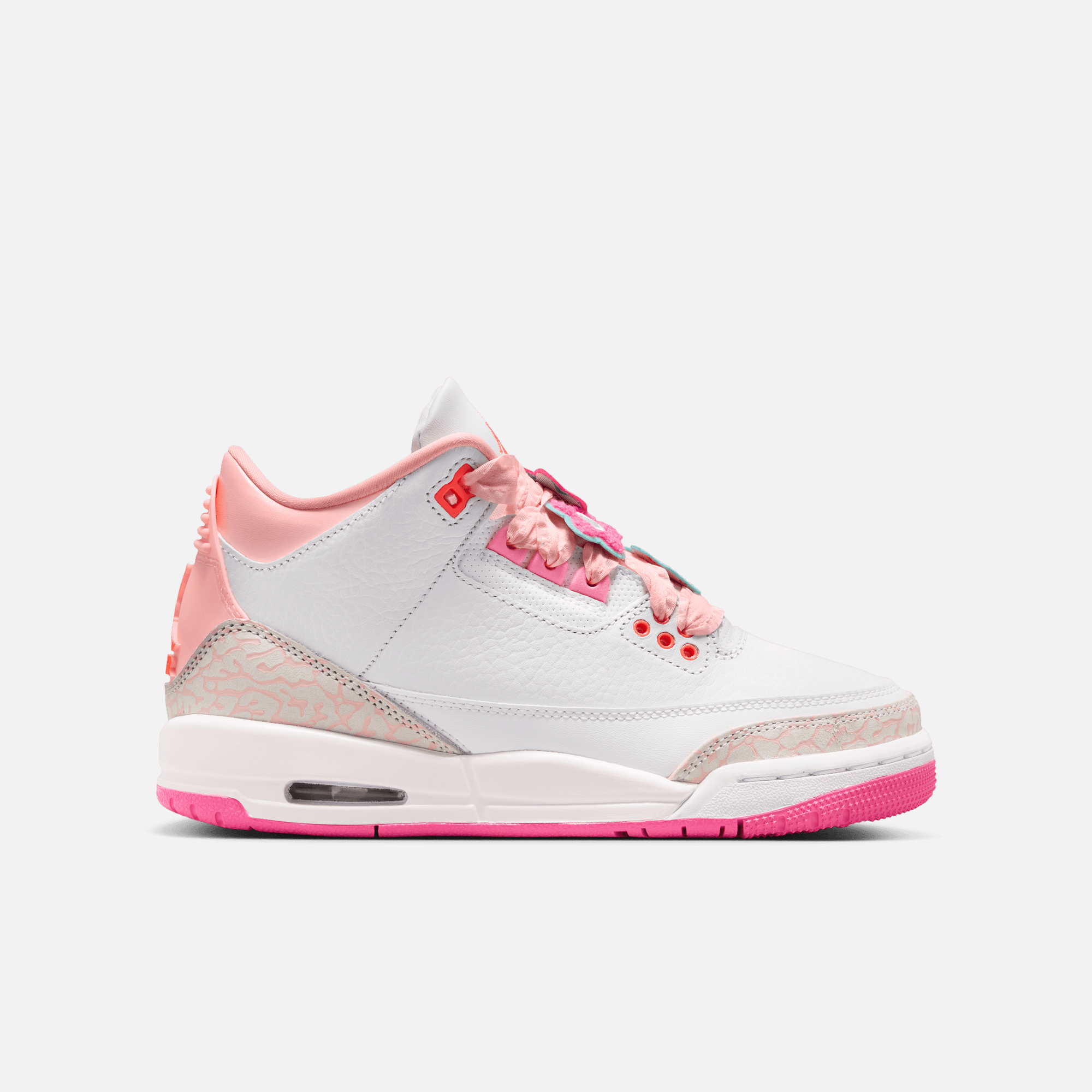 Air Jordan Big Kids' 3 Retro Spring Flowers (GS)