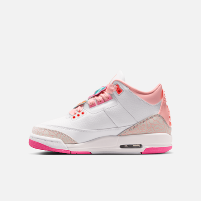 Air Jordan Big Kids' 3 Retro Spring Flowers (GS)