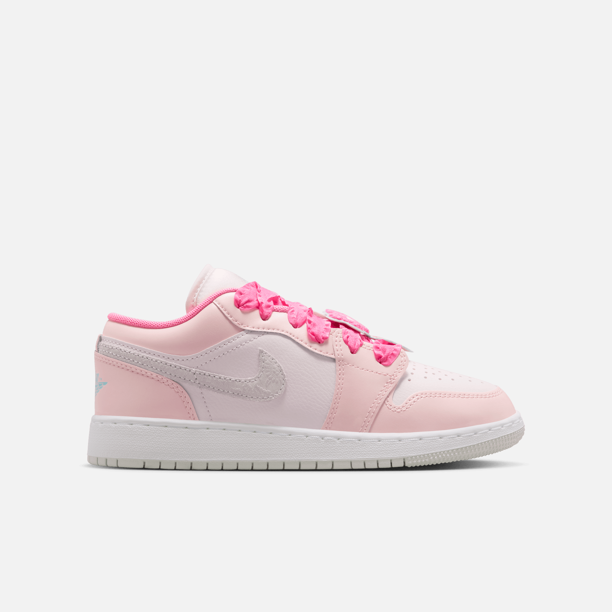Air Jordan Big Kids' 1 Low Flower Bloom Pack (GS)