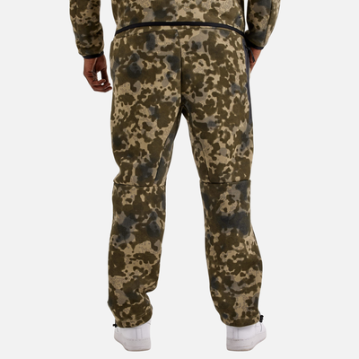 Nike Tech Open-Hem Fleece Green Camo Pants