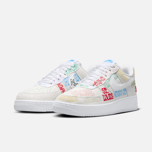 Nike Air Force 1 Low World Tour White – Puffer Reds