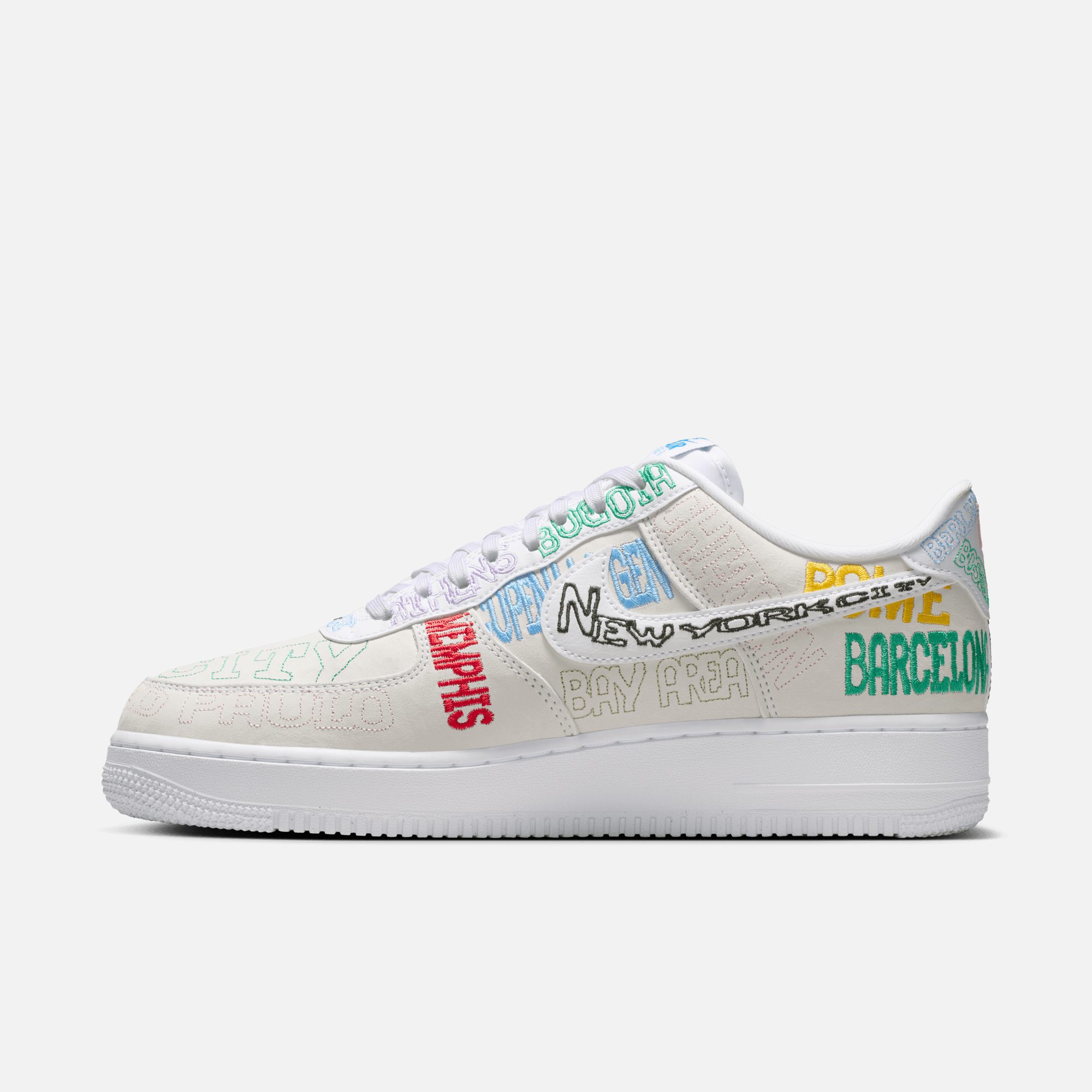 Nike Air Force 1 Low World Tour White