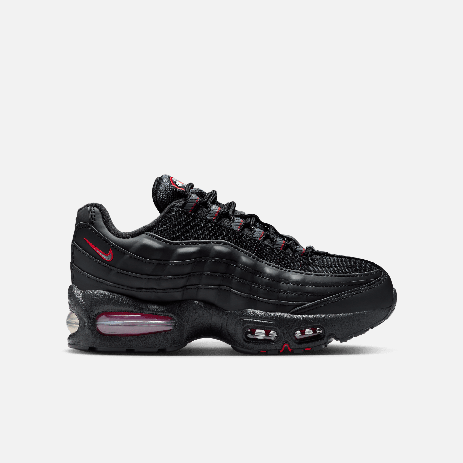 Nike Air Max 95 レッド/ブラック Nike Big Kids' Air Max 95 Racing Pack Black University Red (GS