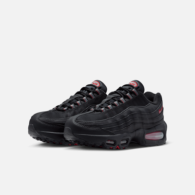 Nike Big Kids' Air Max 95 Racing Pack Black University Red (GS)