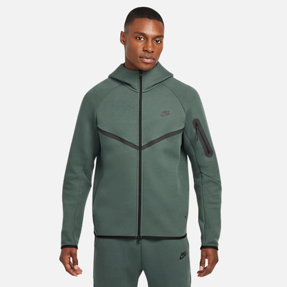 Nike Tech Full-Zip Windrunner Green Hoodie
