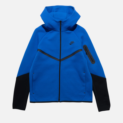 Nike Tech Full-Zip Windrunner Royal Blue Hoodie