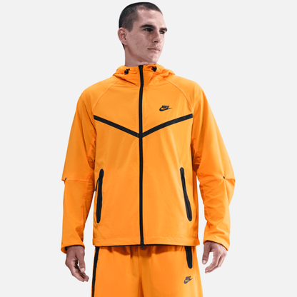 Nike Tech Full-Zip Windrunner Orange Jacket