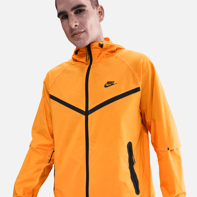 Nike Tech Full-Zip Windrunner Orange Jacket