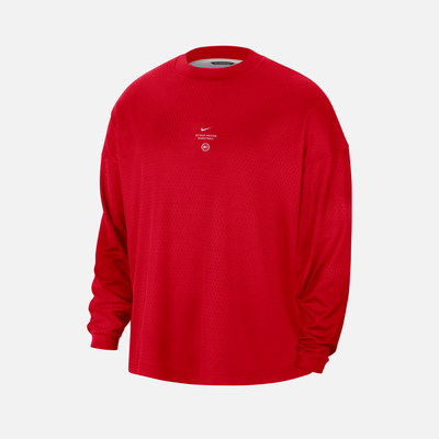 Nike Detroit Pistons Standard Issue Red Basketball Top