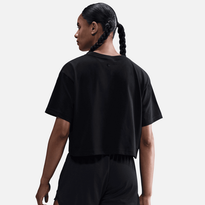 Nike Women's Kobe Dri-Fit Cropped Black T-Shirt