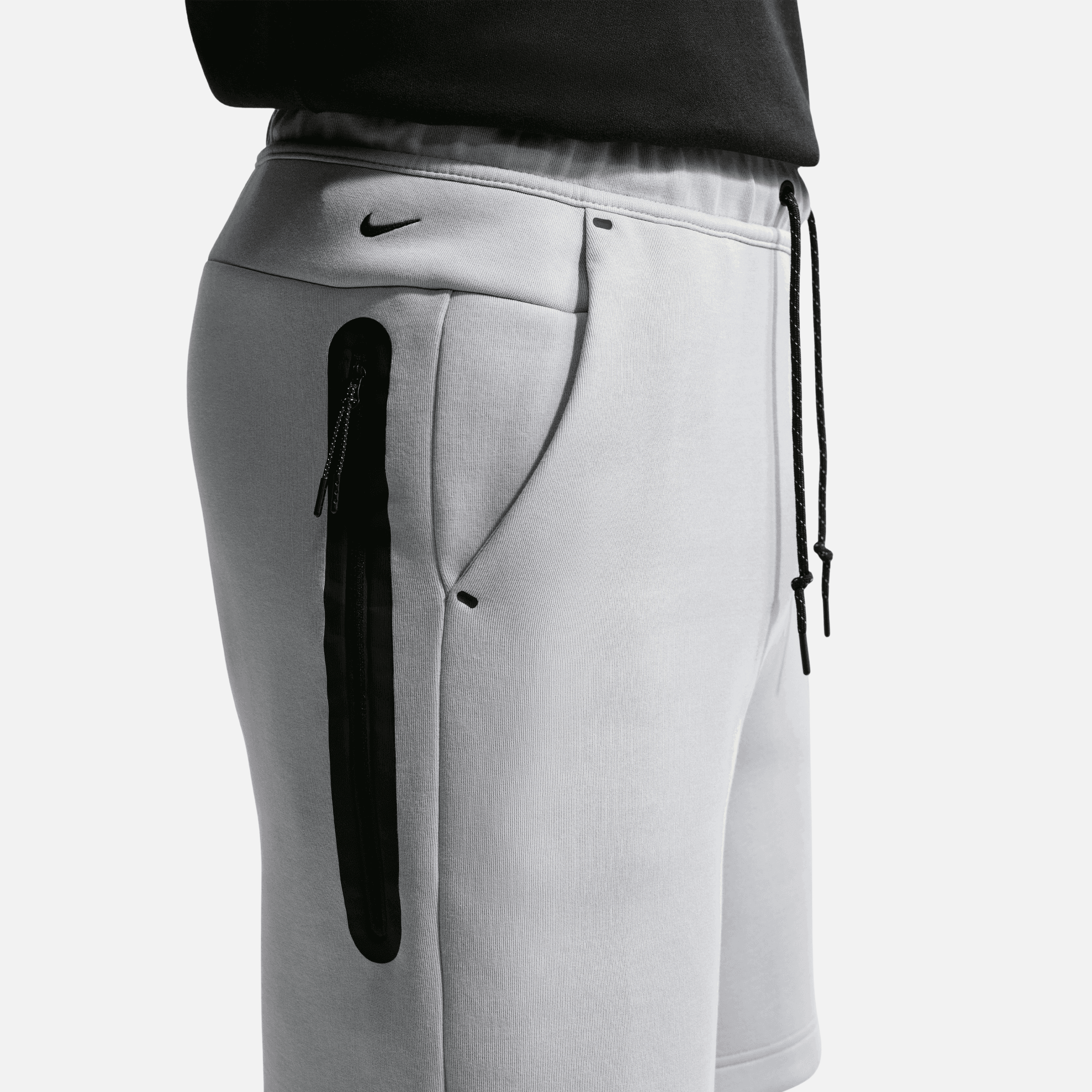 Nike Tech Light Smoke Grey Volt Fleece Shorts