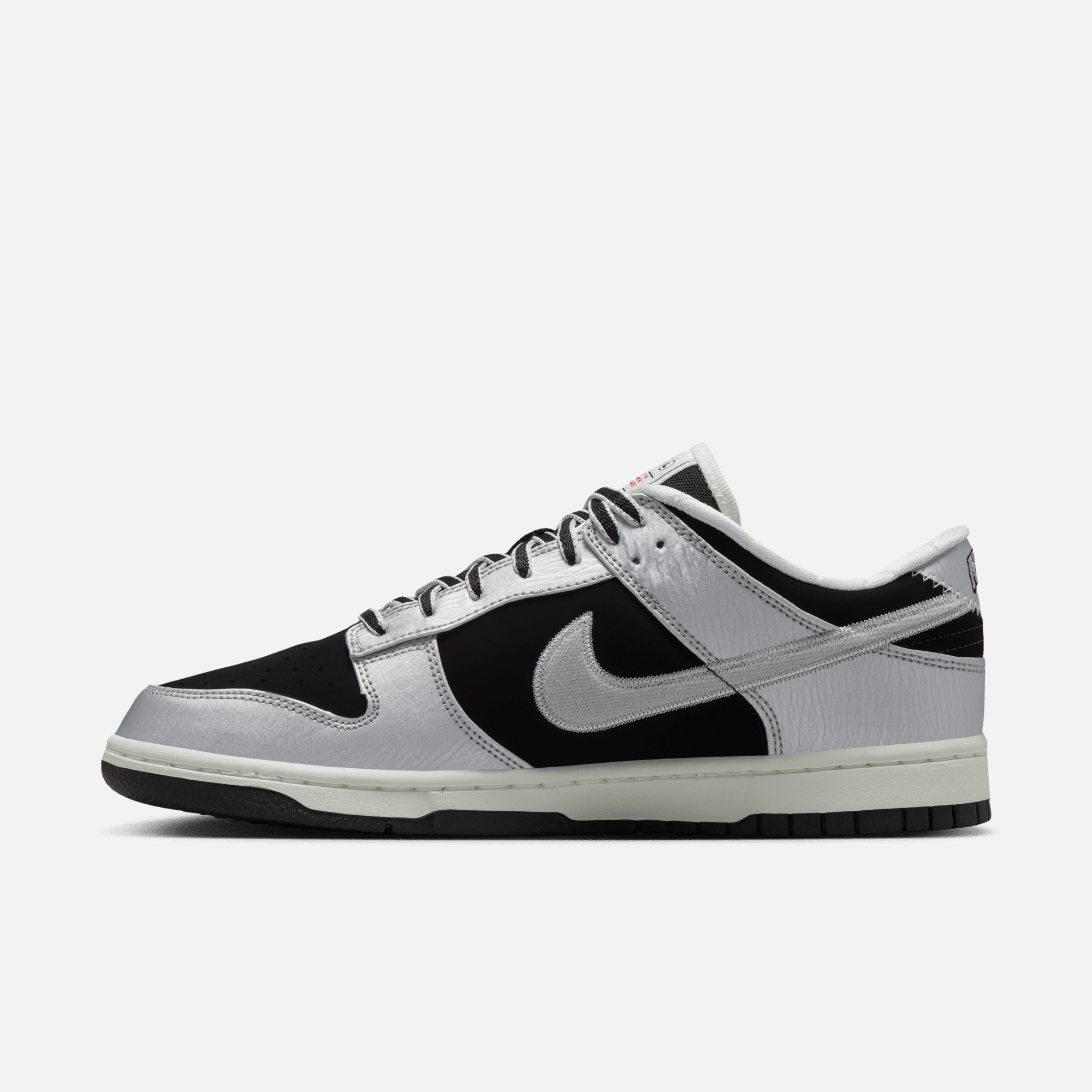 Nike Dunk Low Varsity Pack Metallic Silver Black