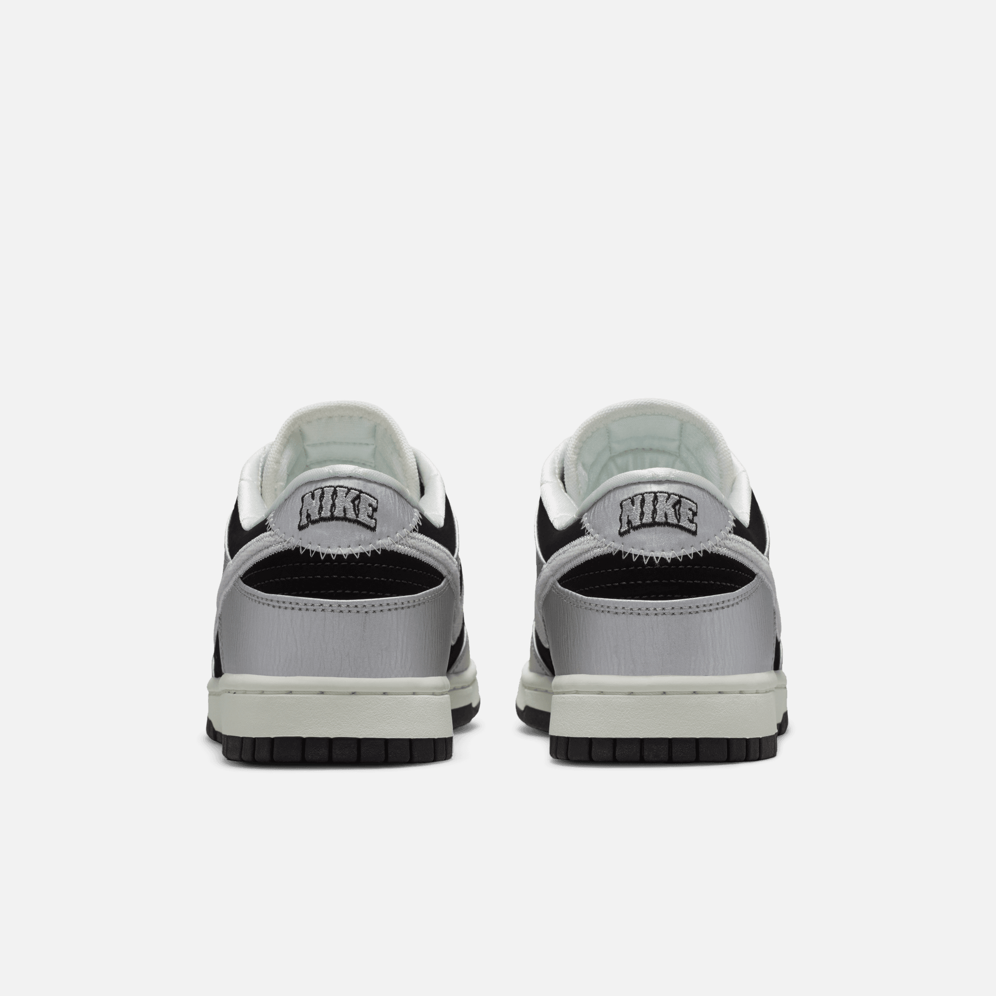 Nike Dunk Low Varsity Pack Metallic Silver Black