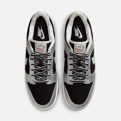 Nike Dunk Low Varsity Pack Metallic Silver Black