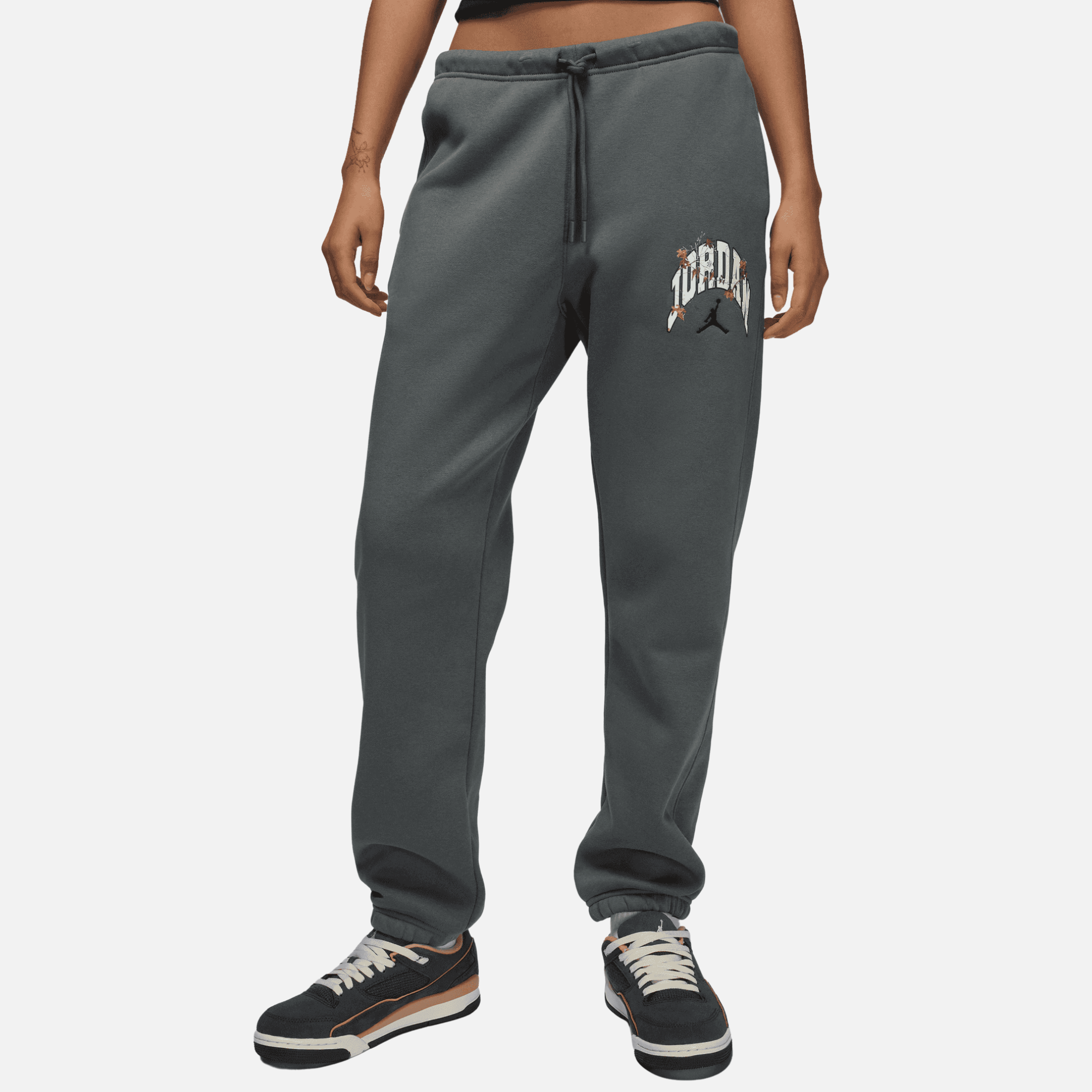 Air Jordan Women's Brooklyn Fleece Realtree Grey Pants
