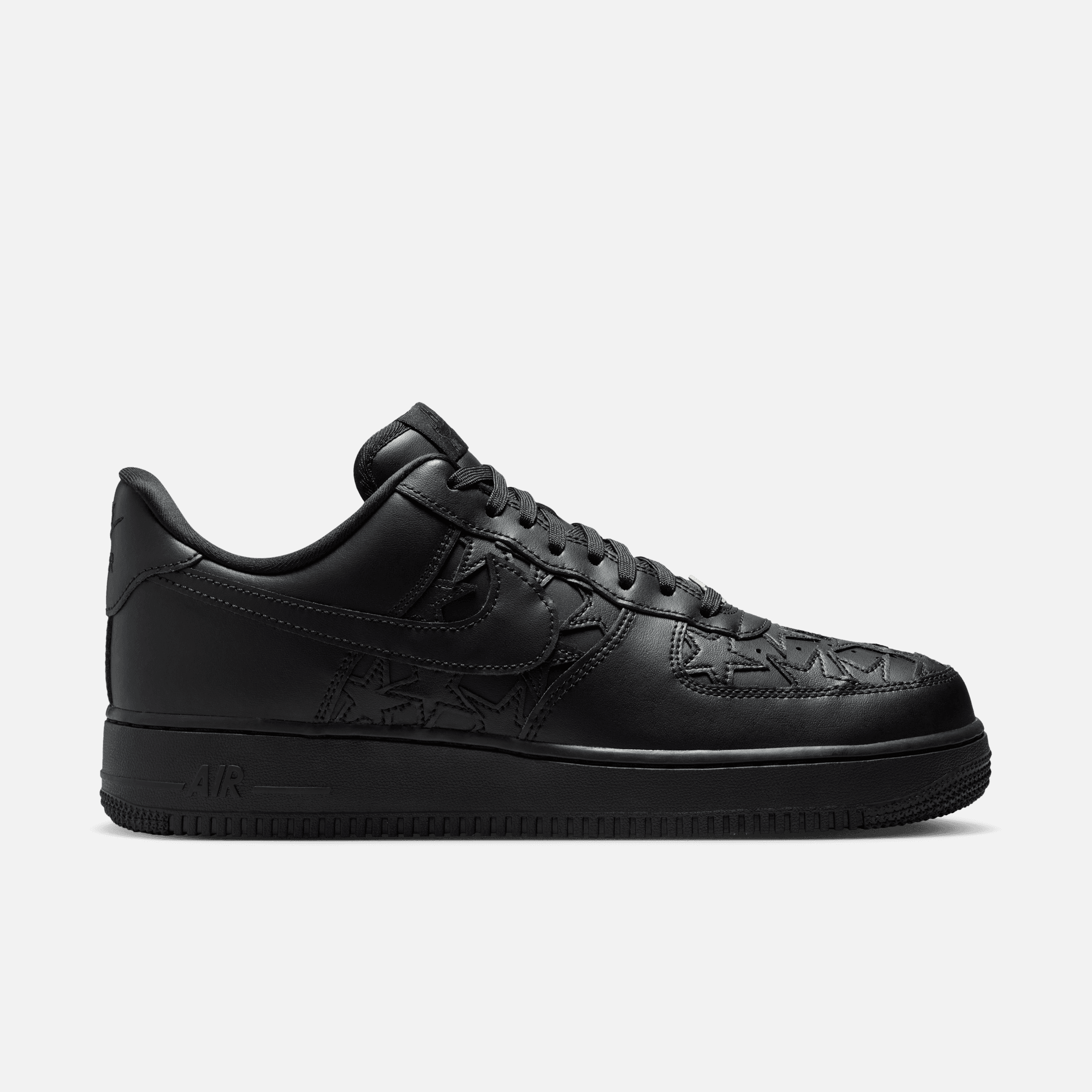 Nike Air Force 1 Low Black Stars