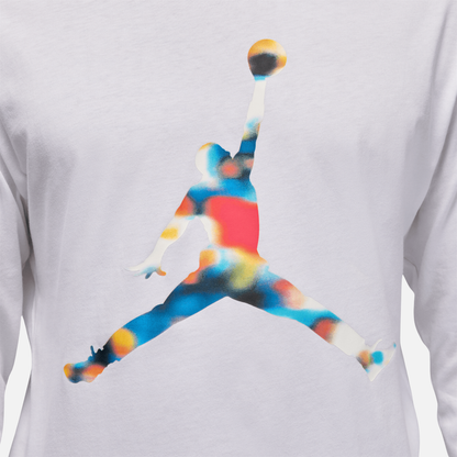 Air Jordan Flight Multi Color Jumpman White T-Shirt