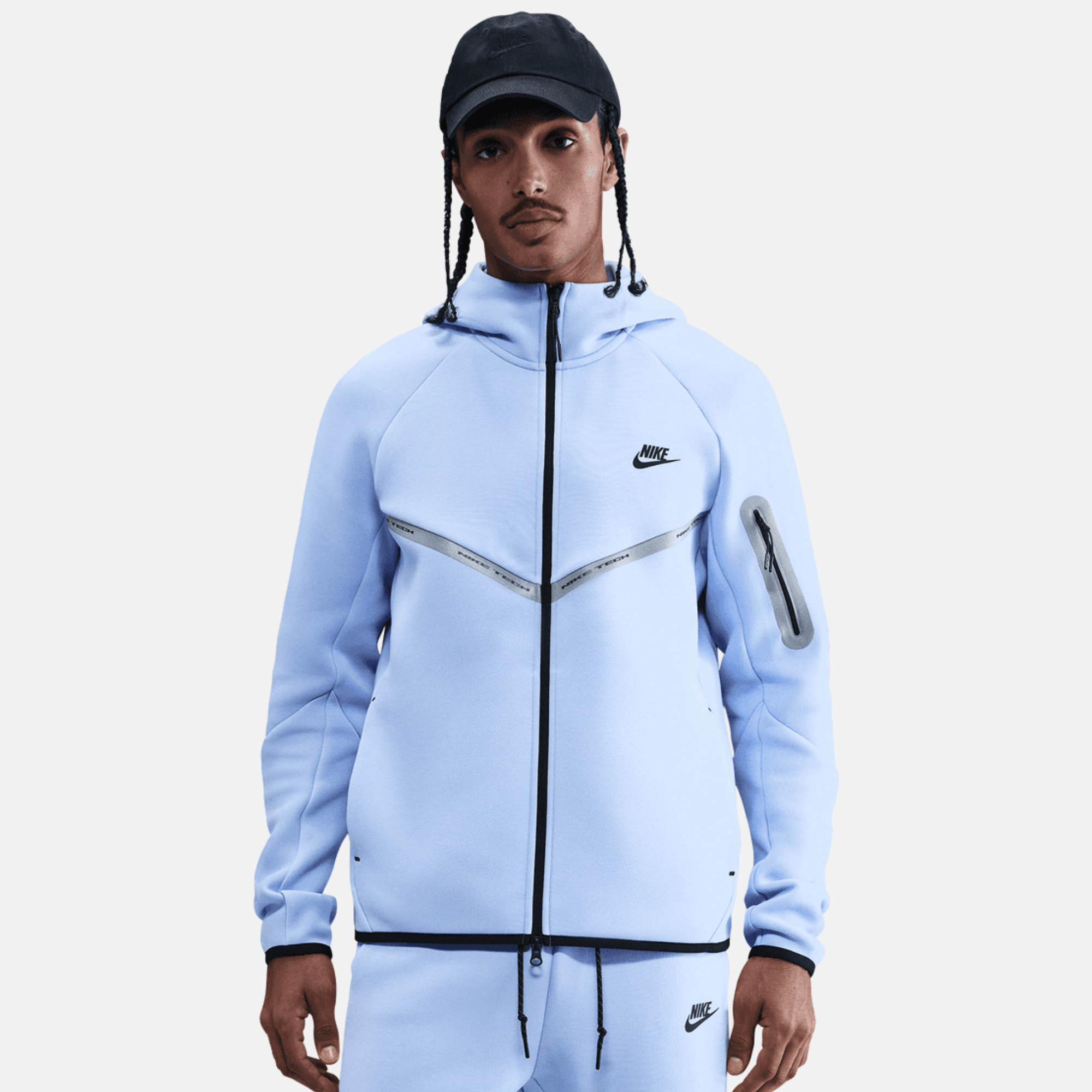 Nike Tech Fleece Windrunner Reflective Aluminum Jacket