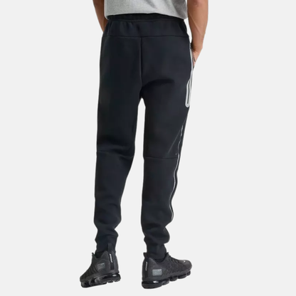 Nike Tech Black Fleece Joggers with Reflective Accents