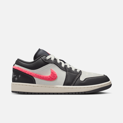 Air Jordan Women's 1 Low Graphite Hot Punch