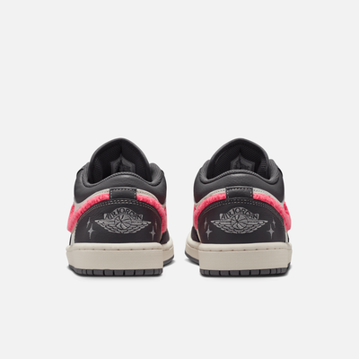 Air Jordan Women's 1 Low Graphite Hot Punch