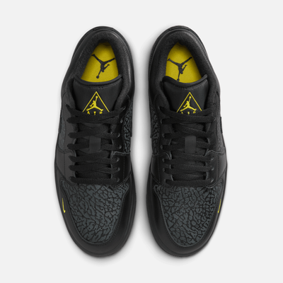 Air Jordan 1 Low Black Elephant Print